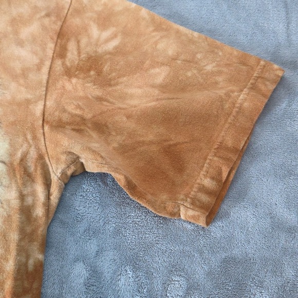 vintage t shirt Lions Safari Tie Dye Burnt Orange Men's L - Picture 6 of 8